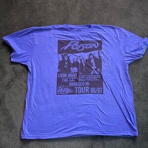 Poison Look What the Cat Dragged In Tour T-Shirt 2XL